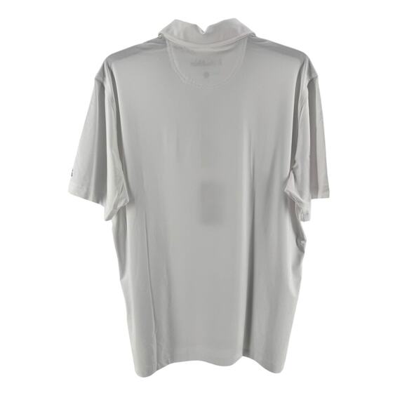 Two (2) Chubbies Men's White The Complete Outfit Performance Polo 2.0 Size L NEW - Picture 2 of 5